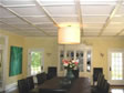 Coffered style ceilings adds elegance and beauty to any room in this modular home